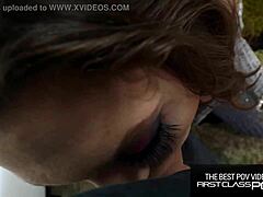 Emotional Rush As Stunning Tattooed Vixen Rocky Emerson Gets Mouth Fucked And Facial Cum