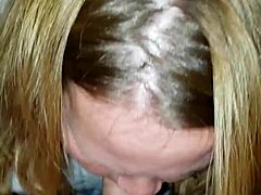 Creampie Bursting in Wife's Fat Pussy with Big Ass Action