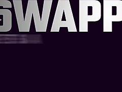 I can't believe these x-ray magic glasses let me see uncle and father-in-law in group kissing with flexible teens wearing glasses and thongs