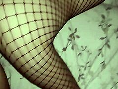 Amateur homemade fun with skinny horny latina milf in lingerie for quick sex