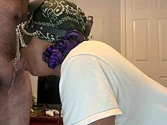 submissive ebony deepthroat gagging with puke in wet interracial maledom session