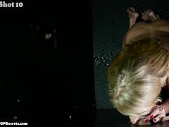 and now let's dive into cumshot number eleven with rachel swallowing every drop at the gloryhole