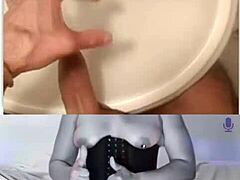 What if we explore shaved Latina milf in corset using dildo on webcam for small tits fun?