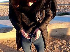 巴塞罗那旅游偷拍意大利Silvia Soprano车震热身