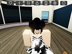 Futa girl dominates cow in intense encounter scene 1