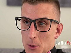 Stepsis Brings Peace by Letting My Enemy Free Use Her in Rough Threesome