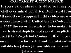 jelena jensen dives into intense anal with dildo stretching her pussy in solo masturbation vibe