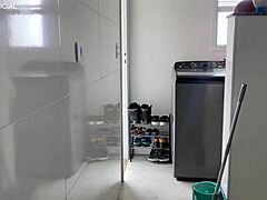 Oh man, this maid's big ass makes my cock throb every time she bends over!