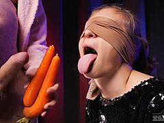 I can't believe my stepbrother tricked me into sucking his dick during that taste game