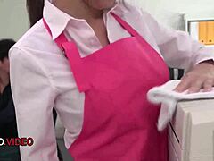 Chihiro akino offers intense oral experiences for office lady enthusiasts