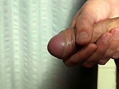 Cumshot In Morning Light!