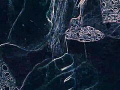 Intense passion builds as she rims his asshole and gives a deep blowjob in the nightclub