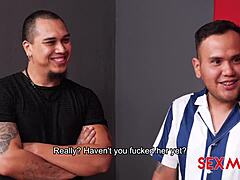 In a steamy twist, stepmom Silvia Santez dives into her first gangbang as an erotic model in chapter 4 of Sexmex.