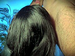 Intense Encounter with Stepsister Leads to Multiple Cumshots in Mouth and on Face