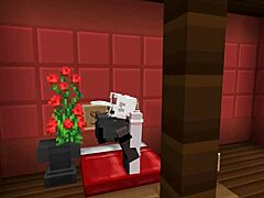 Cute Girl Engages In Lesbian Sex Within Minecraft Game, Exploring Passionate Encounters And Intimate Moments Together In Virtual World