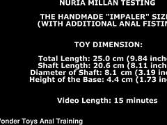 Nuria Millán Tries Handmade Impaler Size L