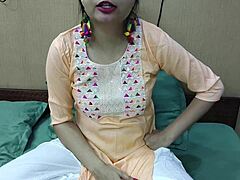 horny indian stepmom seduces stepson for shaved pussy doggystyle fuck in homemade orgasm reality