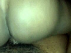 Sexy Ebony Rides Hard On Step Brother's Big Black Cock In Homemade Pov Clip