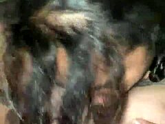 chubby bbw polishes my black metal chubby pole