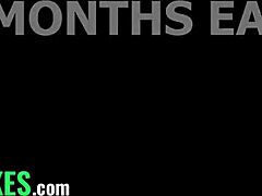 Double breeding trailer with flexible redhead in kitchen doggystyle fingering and titty fuck.