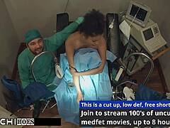 I-I got this mandatory Hitachi orgasm from Doctor Tampa as freshman Phoenix Rose in the hospital.