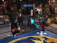 topless tifa does pullups like a peeress in ffviir, showing off her moves 💪😏.