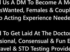 I-I got this mandatory Hitachi orgasm from Doctor Tampa as freshman Phoenix Rose in the hospital.