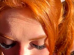 Young girl came over to suck her friend's dad