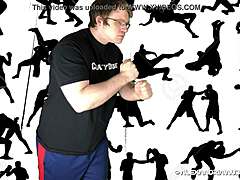 british chinese alexandria wu fights egyptian clifford bryant in interracial wrestling match