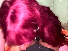 Emo submissive cutie deepthroats monster cock with dirty talk and gets facial cumshot