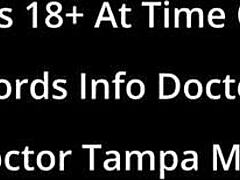 Dr Tampa takes on siccos with Zoe Lark in behind-the-scenes action featuring big tits brunette in gloves and handcuffs for humiliation.