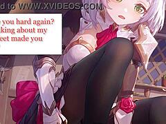 Can You Handle Noelle's Footjob and Paizuri in This Femdom Roleplay!