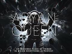 Redheaded mistress aryan qyeen deeply sucks cock and fucks her asshole with dildo!