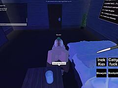 Six Roblox porn narratives featuring a whore character