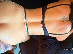 Intense Anal in Big Brazilian Ass with Homemade Creampie Action