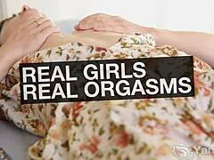 Yanks Redhead Penny Lay Masturbates To Orgasm