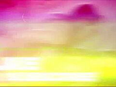 Gorgeous brunette rides hard cock in vintage cowgirl blowjob action