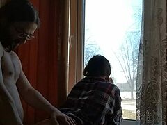 Helga Bosk窗边冒险无套干路人走过