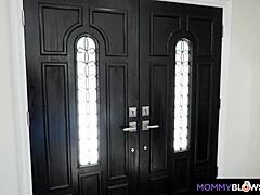 Oh man, that hot neighbor milf just came over and sucked my dick sloppily