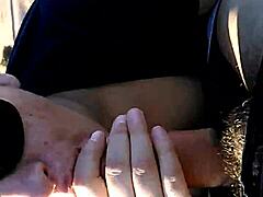 meeting the ex for outdoor furry fun with cock action in stunna shades