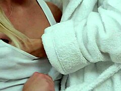 beautiful blonde pornstars kissing and licking in hot gym workout orgasm