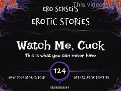 Watch me cuck with erotic audio for women, like eses124, it's so intense