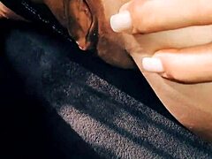 Naughty wife in stockings asks for hard action