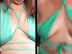 Hey, trying out this confusing green outfit in a fun video hope you like it