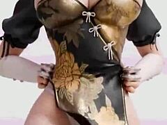 In this compilation, bald pussy Juri dances while Alyx deepthroats. Then slime girl fucks bald pussy Psylocke with big tits.