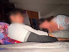 madrastra catches her hijastro masturbating in his room, the phone records everything as this mexican milf gets into chubby roleplay fun