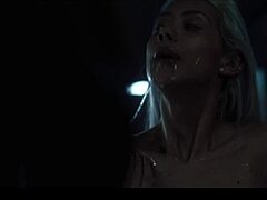 Feral Girls Engage in Rough Lesbian Fucking Kissing Licking Moaning Scissoring Squirting Covered in Slime