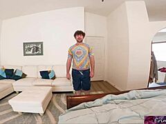 Wife records stepson creampie in her big ass to expose cheating husband.