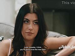 Why does licking step mom's pussy keep her from selling the house with Jennifer White and Gal Ritchie?