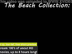 Giggles feet splash wet at the beach with black long hair natural tits and barefoot fetish close up!